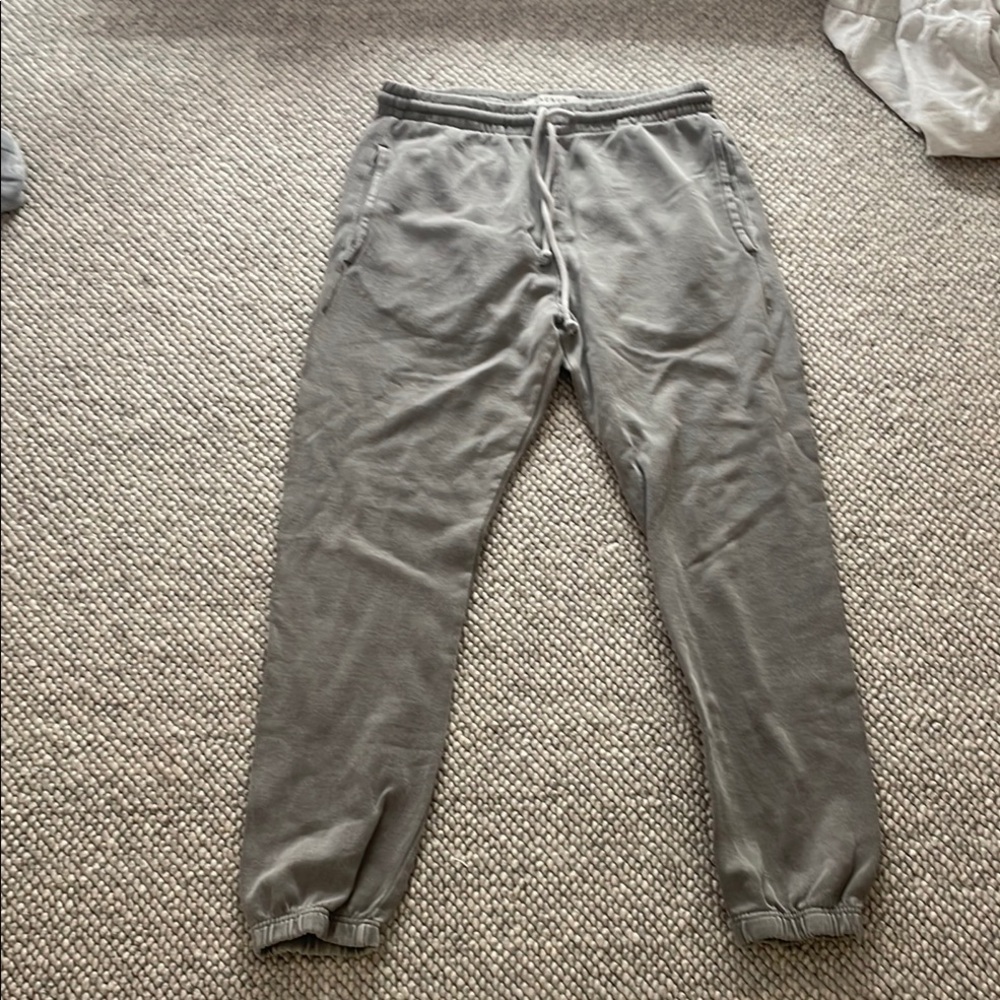 PacSun Gray Track Pants Elastic Waistband